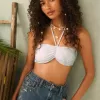 Wendbares Bandeau-Bikinioberteil