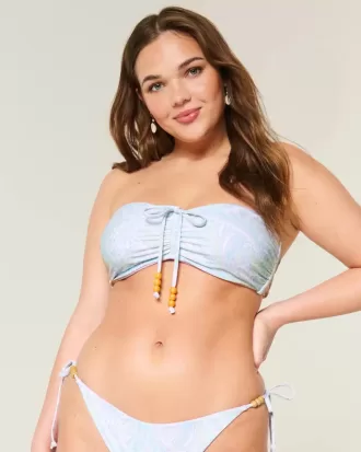 Wendbares Bandeau-Bikinioberteil