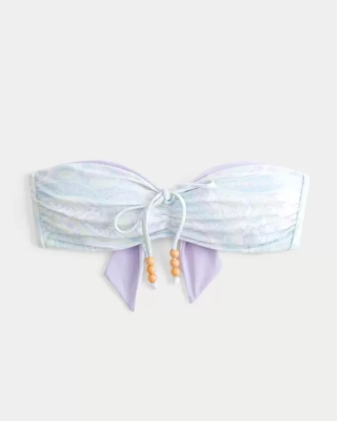 Wendbares Bandeau-Bikinioberteil