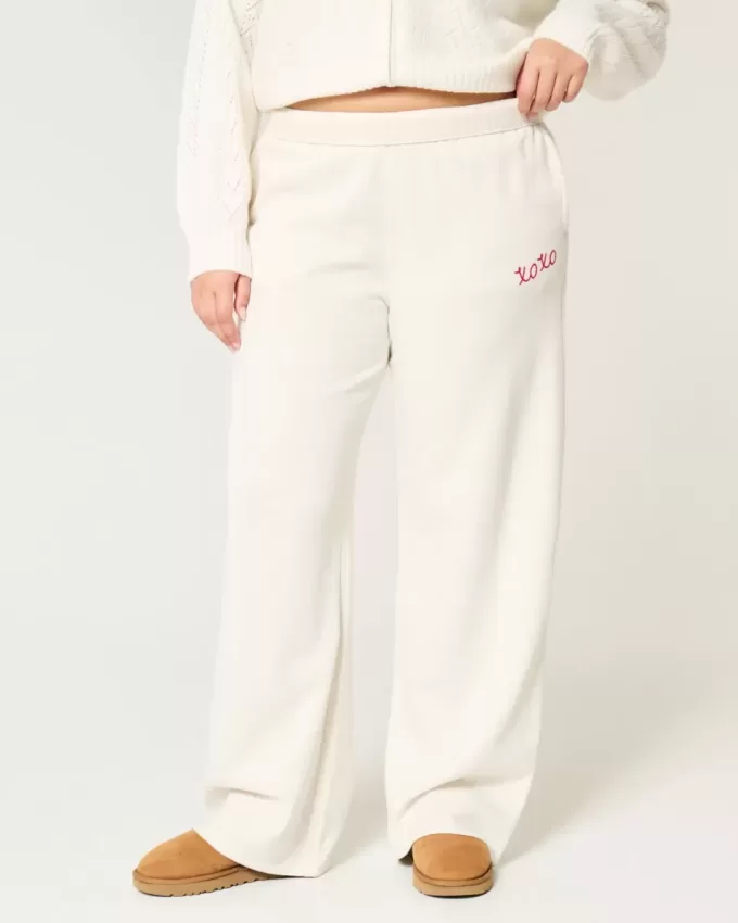 XOXO – Jogginghose mit weitem Bein und Grafik