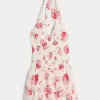 Zweilagiges, gesmoktes Neckholder-Skortkleid